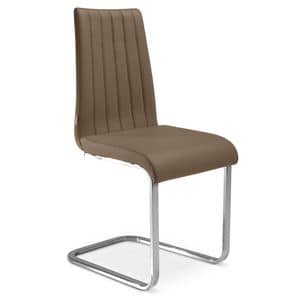 JODY, Padded visitor chair, for modern office
