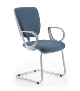 Naos Grey 175, Task chair for office with armrests