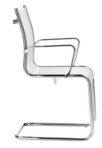 Teknik-R cantilever, Visitor chair, mesh in various colors