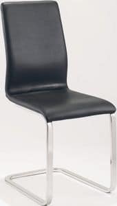 UF 169 S, Visitor chair in various colors, frame in square tube