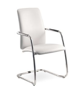 Wait 137 H, Cantilever chair for office visitors