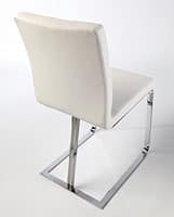 Linea, Modern chair, original sled base, for residential use