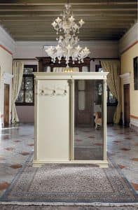 Art. 42301 Puccini, Classic forniture for entrance, with hangers and mirror