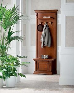 Art. entrance comp.03, Wooden entrance furniture, classic style