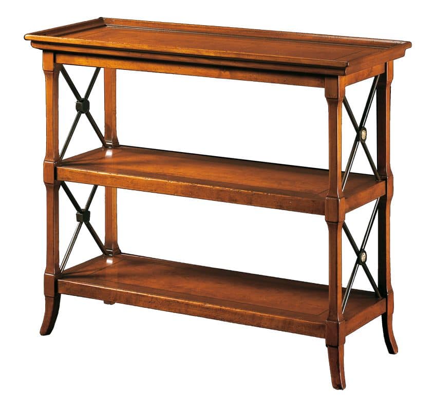Veronica FA.0091, Little furniture with three shelves, in luxurious classical style
