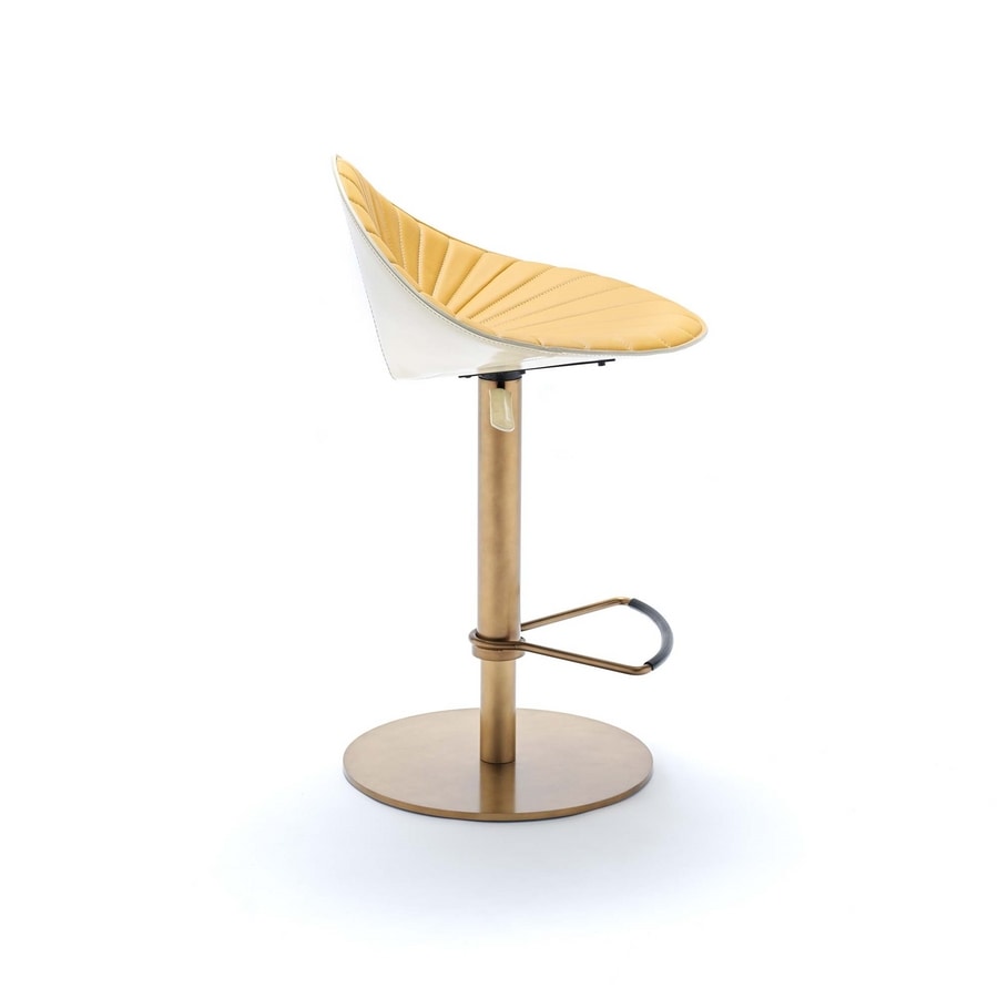 Fiorile Bar Plissé BT, Height-adjustable stool