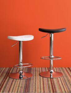 SG 344, Chromed swivel stool with gas lift