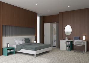 Art. 30670 Jesolo hotel room set, Contemporary style furniture for B&Bs and hotel rooms