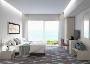 Art. 30900 Camera Rimini, Functional, practical and economical hotel room furniture