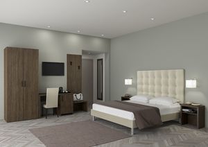 Art. 31110 Palermo hotel room set, Complete furnishings for modern hotel rooms