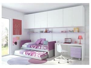 Cappuccio, Furniture for children and youngster bedrooms Bedroom