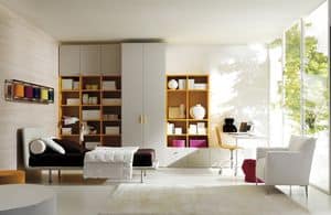 Comp. 104, Beds for children, reconfigurable room, modern style