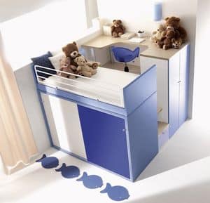 Comp. 909, Modular systems for children, various colors