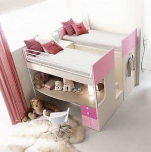 Comp. 910, Bedroom for children, solidity and reliability