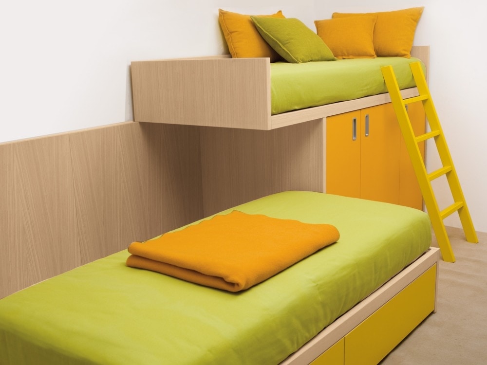 bunk beds with built in wardrobes