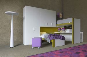 Cool comp.23, Space-saving bedroom with sliding beds