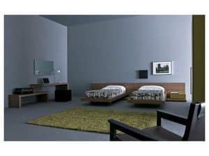 Kid bedroom Mia - Contract 01, Furniture for children's rooms with two beds