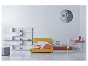Kid bedroom Mia - Liberi 02, Complete furniture for children's bedroom