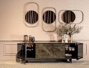 AIRA, Sideboard with porcelain stoneware doors
