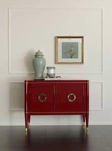 Ambra 2 doors, Sideboard with 2 doors, in classic contemporary style
