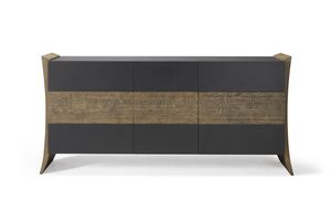 AN 113 B, Sideboard with 3 doors in contemporary style