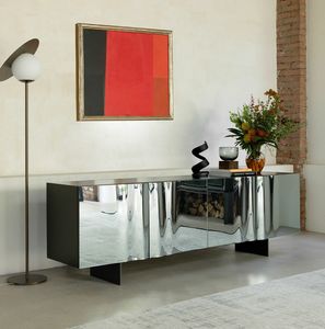 ANEMOS, Sideboard with mirrored front