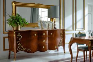 Arabesque long sideboard, Classic sideboard for dining room