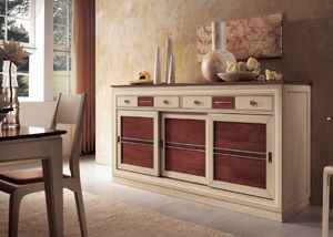 Art. 321, Classic sideboard with sliding doors