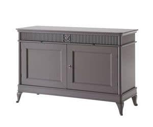 Art. CA117, Classic sideboard with 2 doors 2 drawers