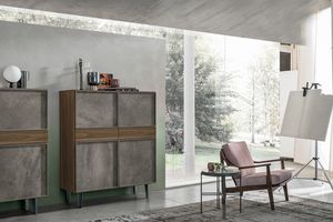 ASTRA MA114, Living room cabinet, with doors and drawers