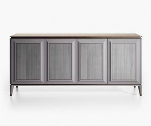 Bluemoon Art. B125, Sideboard in gray lacquered wood
