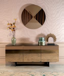 CANNET�, Modern sideboard with mirrored doors
