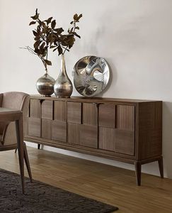 Fionn sideboard, Wooden sideboard for modern living room