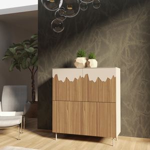 Frida 4A, Modern cabinet with lacquered decorations
