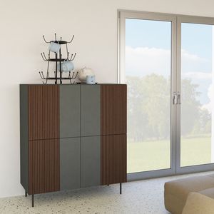 Minerva 4A, 4 -door cabinet with simple and minimal design