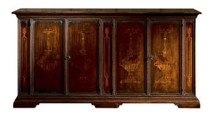 Montemignaio ME.0467, 16th-century-style tuscan walnut sideboard