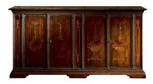 Montemignaio ME.0467, 16th-century-style tuscan walnut sideboard