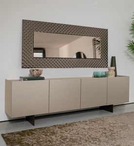 PASSEPARTOUT, Sideboard with a linear and contemporary design