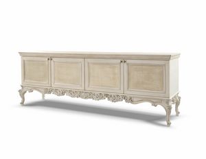 Sideboard 9336, Elegant sideboard with precious carvings
