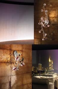 Ametista applique, Wall Lamp for contemporary hotel and restaurant