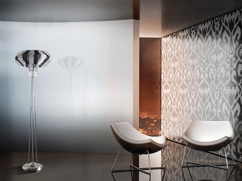 Full Moon floor lamp, Refined floor lamp for offices in a modern style