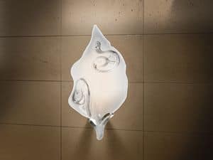 Sirio applique, Wall lamp with 1 light, for modern homes and offices