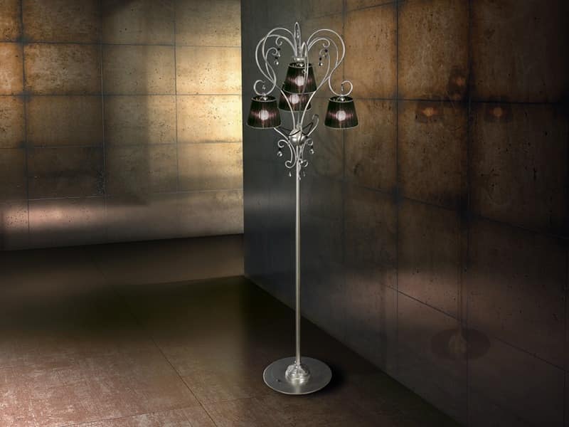 Venezia floor lamp, Iron modern floor lamp, for rich living rooms