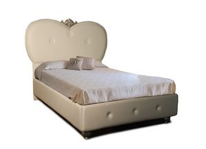 Art. 2623 Melina, Bed upholstered eco-leather