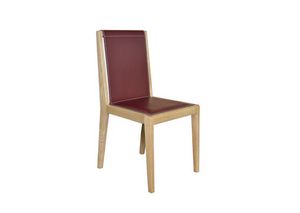 Isabella, Chair in ash and leather