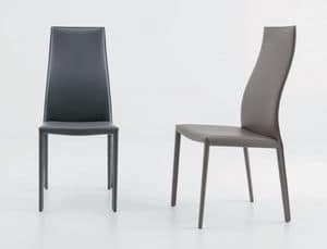 Marilyn 652/654/656, Modern upholstered chair, high back, for Meeting Room