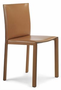 Pasqualina chair 10.0080, Chair completely covered in leather