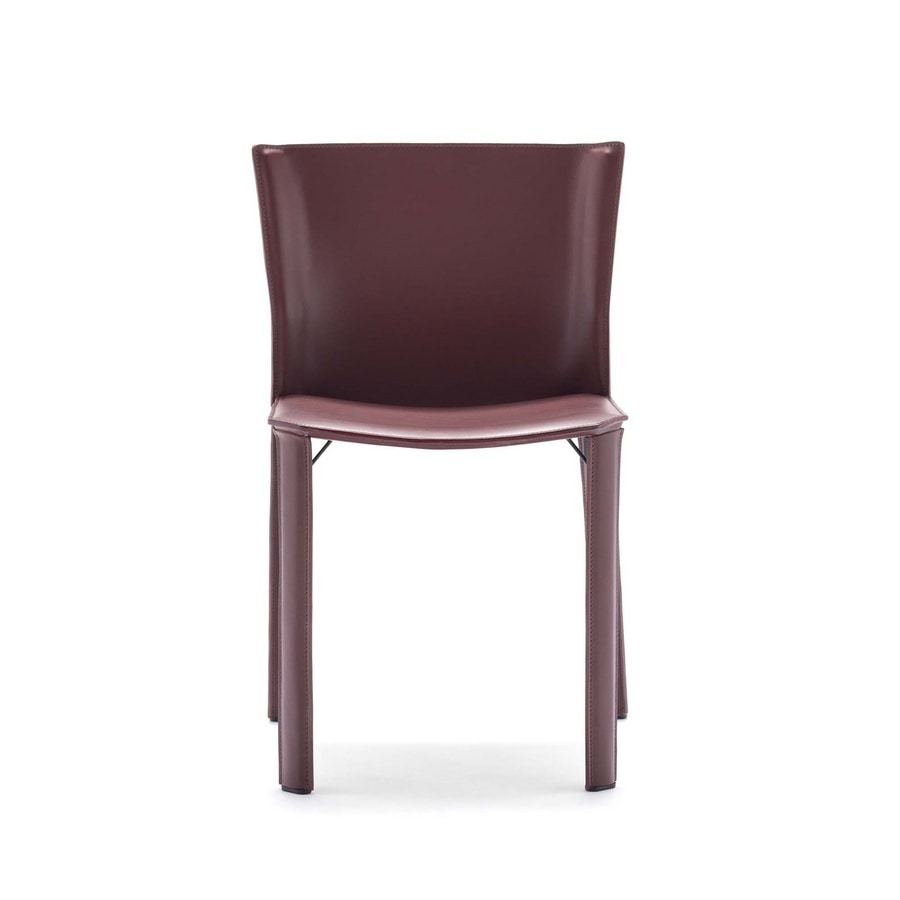 S 92, Chair upholstered in leather