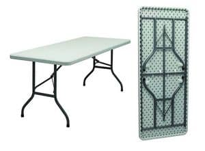 3065, Folding table with structure in painted iron