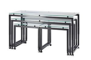 Buffet-Roll, Height adjustable tables with wheels